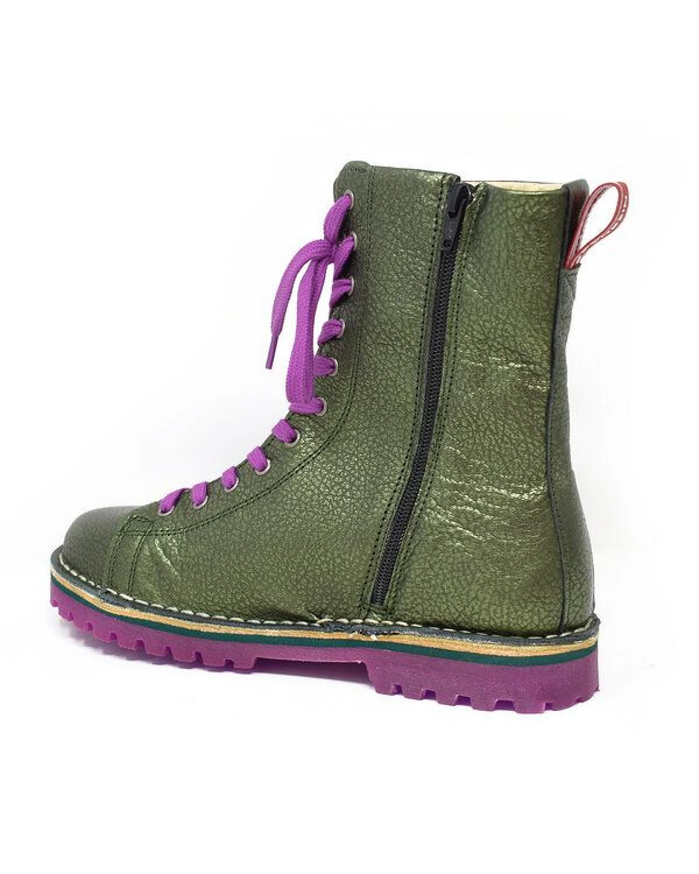 Grünbein Shoes Schnürboots Finn lose Einlage grün – Ansicht 3