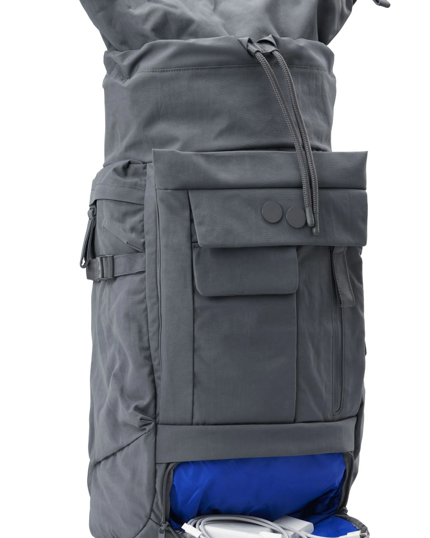 Rucksack Blok Large Crinkle Schwarz – Ansicht 2