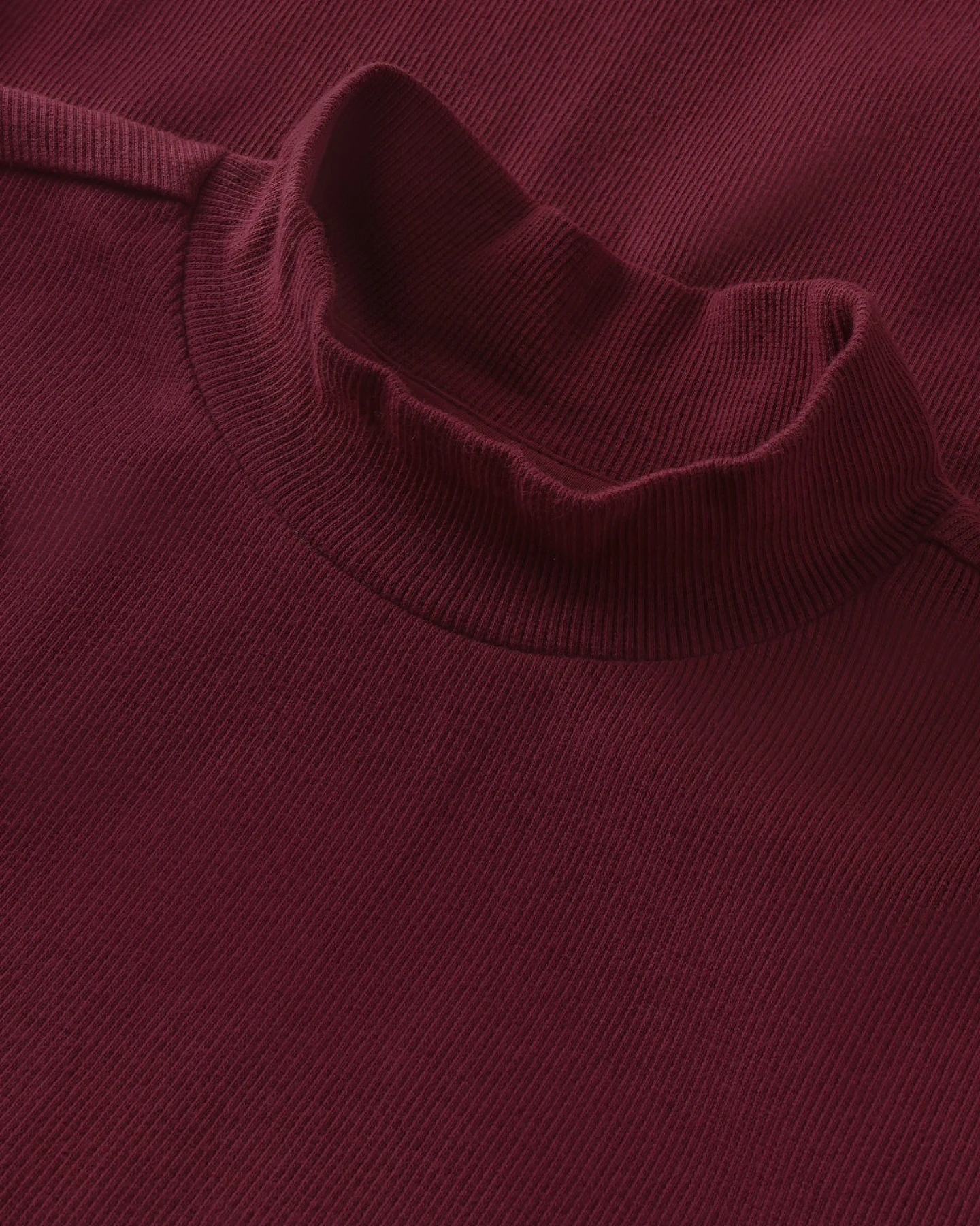 Longsleeve Rib High Neck Rib – Ansicht 2