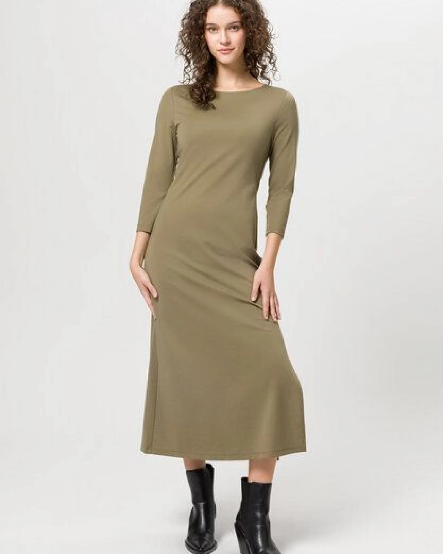 Les Lunes Wadenlanges Jersey-Kleid „Dakotaa Dress Midi“ – Ansicht 2