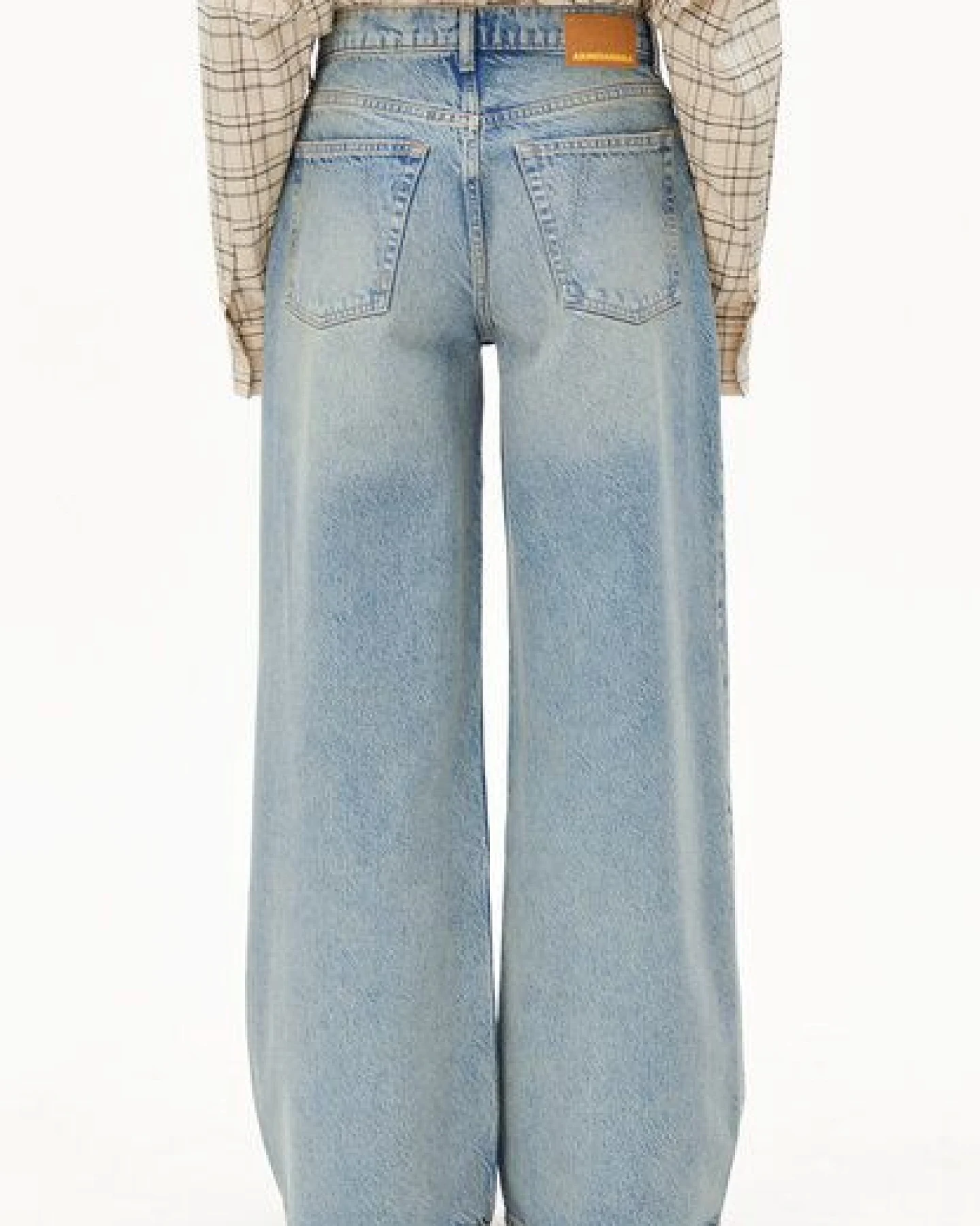 ARMEDANGELS ASTRAEAAS Damen Wide Jeans Bio-Baumwoll Mix – Ansicht 2