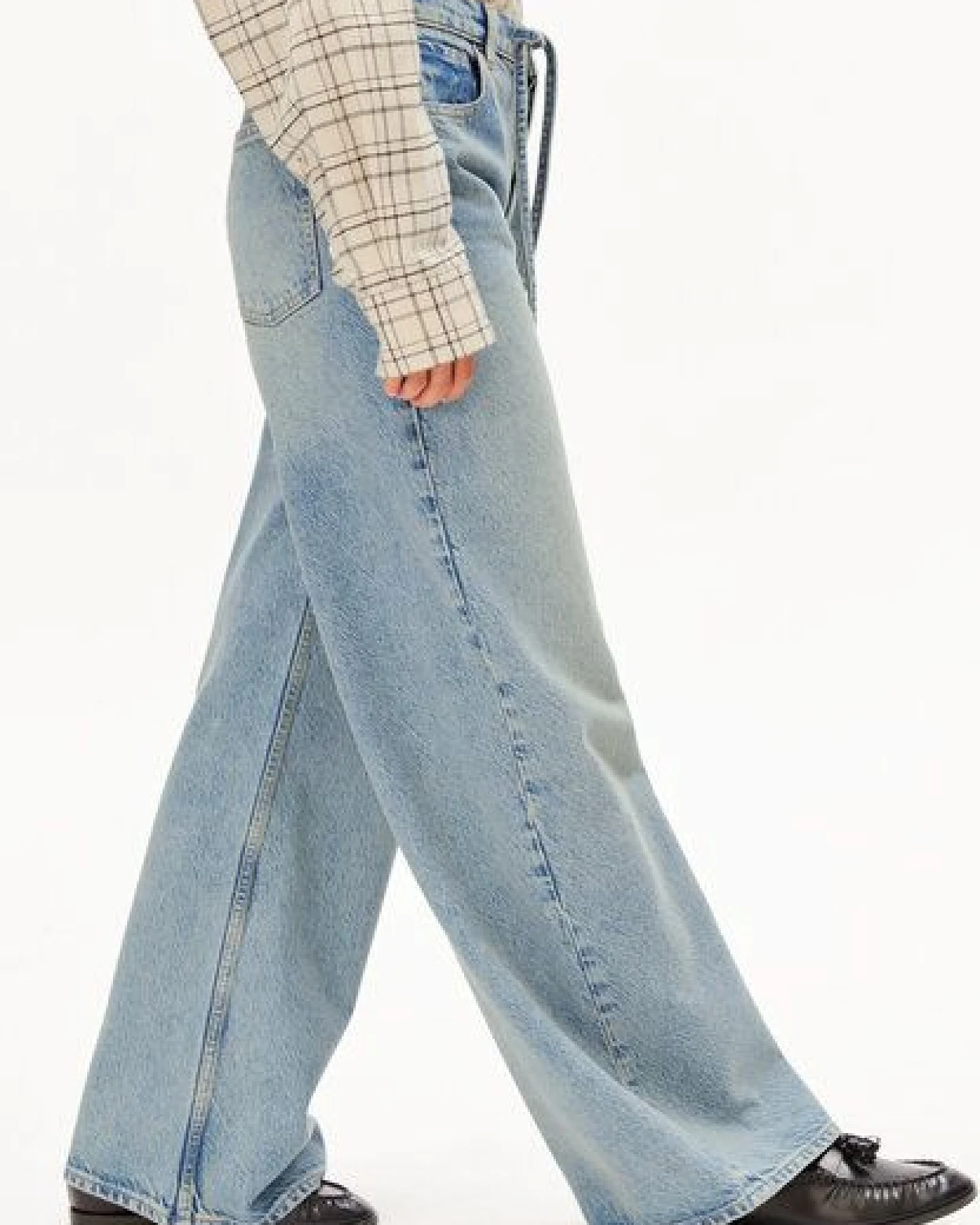 ARMEDANGELS ASTRAEAAS Damen Wide Jeans Bio-Baumwoll Mix – Ansicht 4