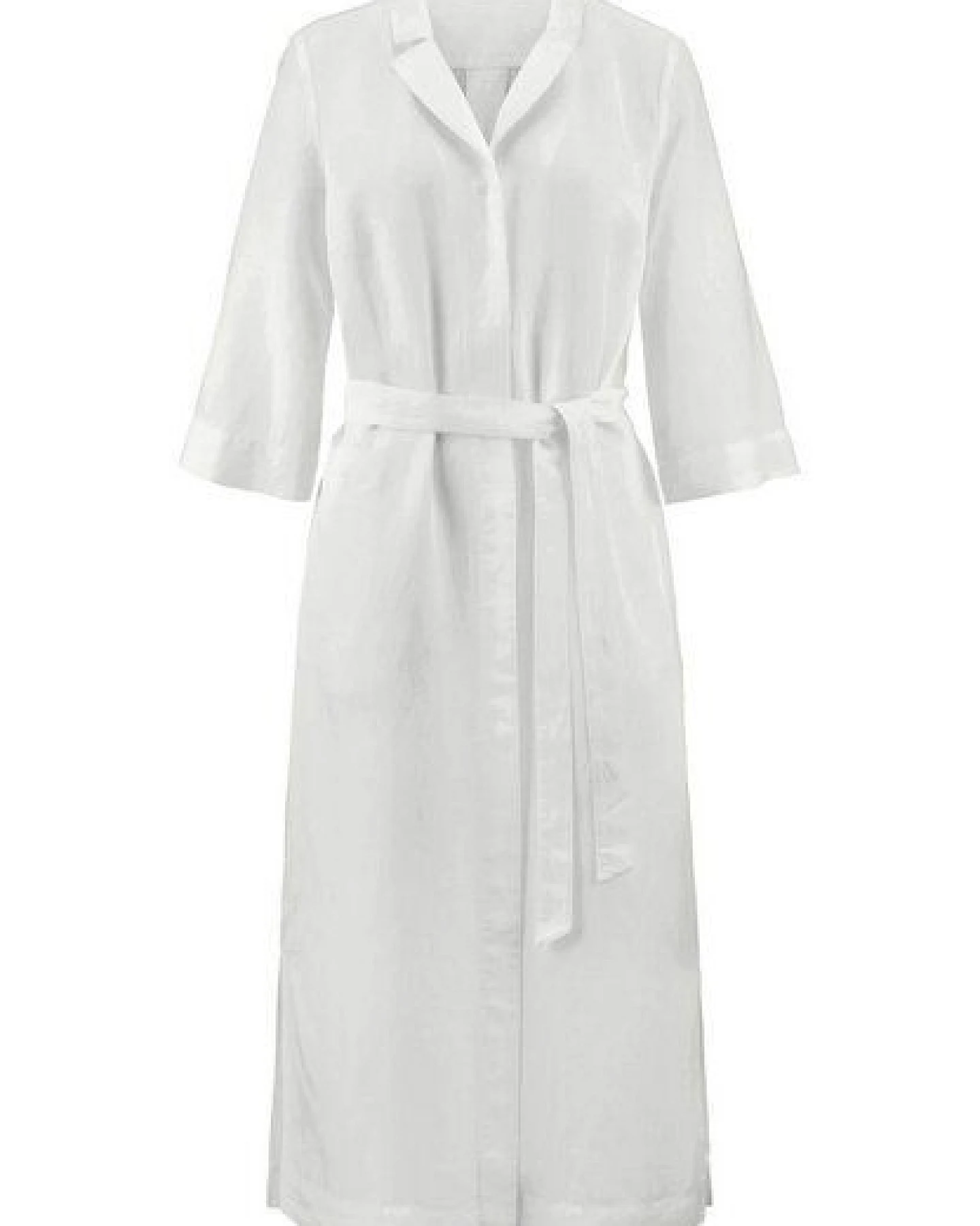 hessnatur Kleid Midi Relaxed aus TENCEL Lyocell mit Leinen – Ansicht 3