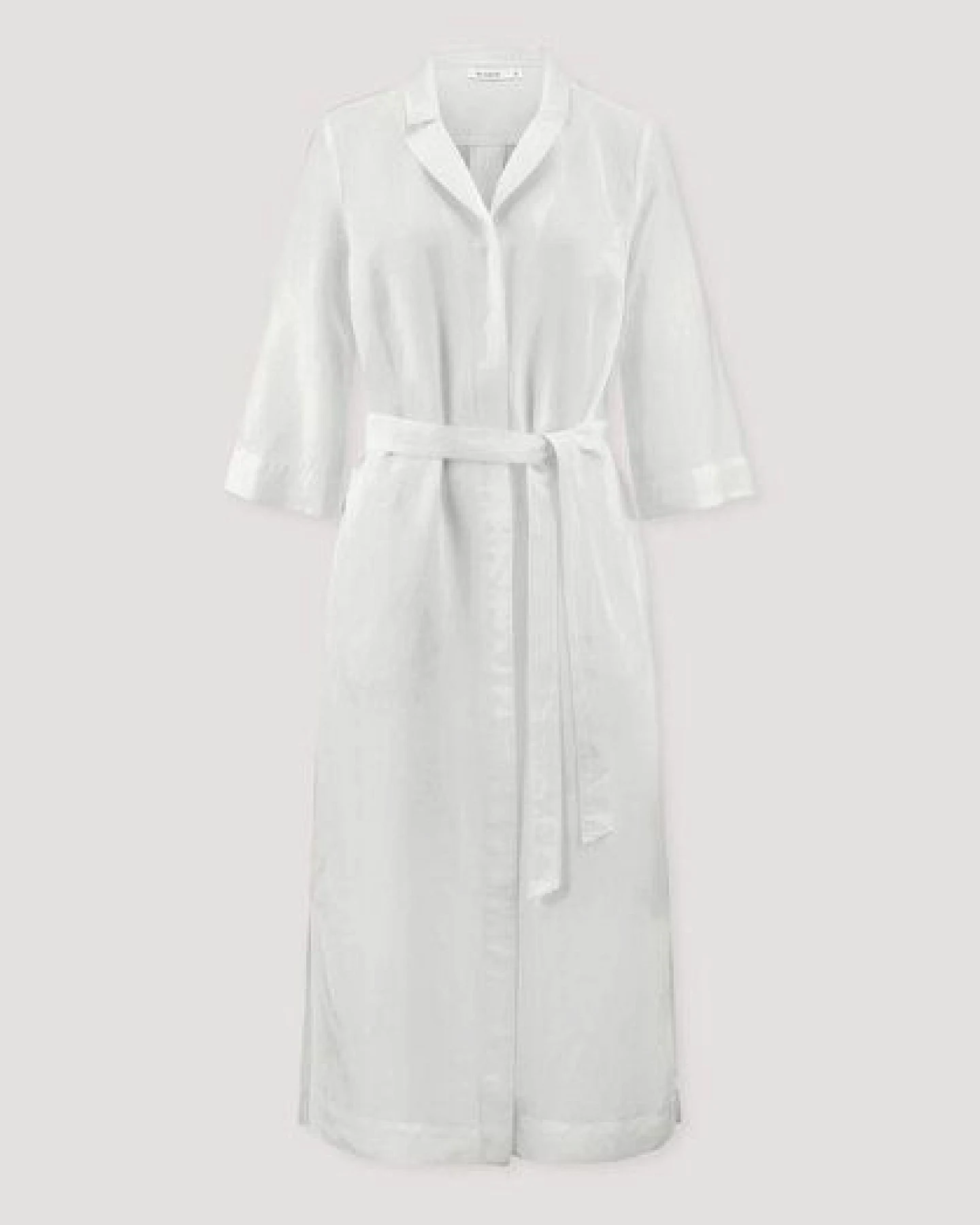 hessnatur Kleid Midi Relaxed aus TENCEL Lyocell mit Leinen – Ansicht 4