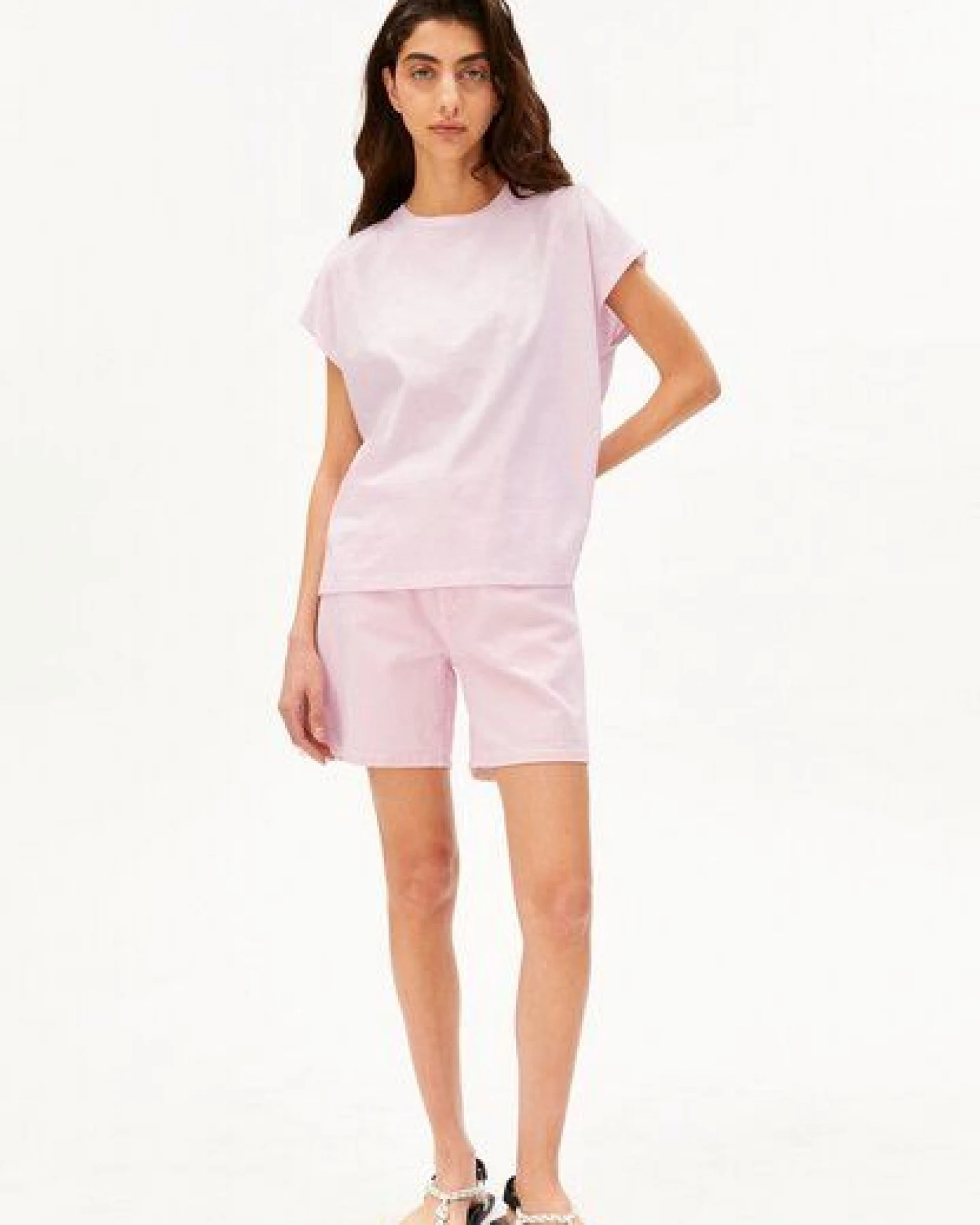 ARMEDANGELS SLUB Damen T-Shirt aus Bio-Baumwolle – Ansicht 4