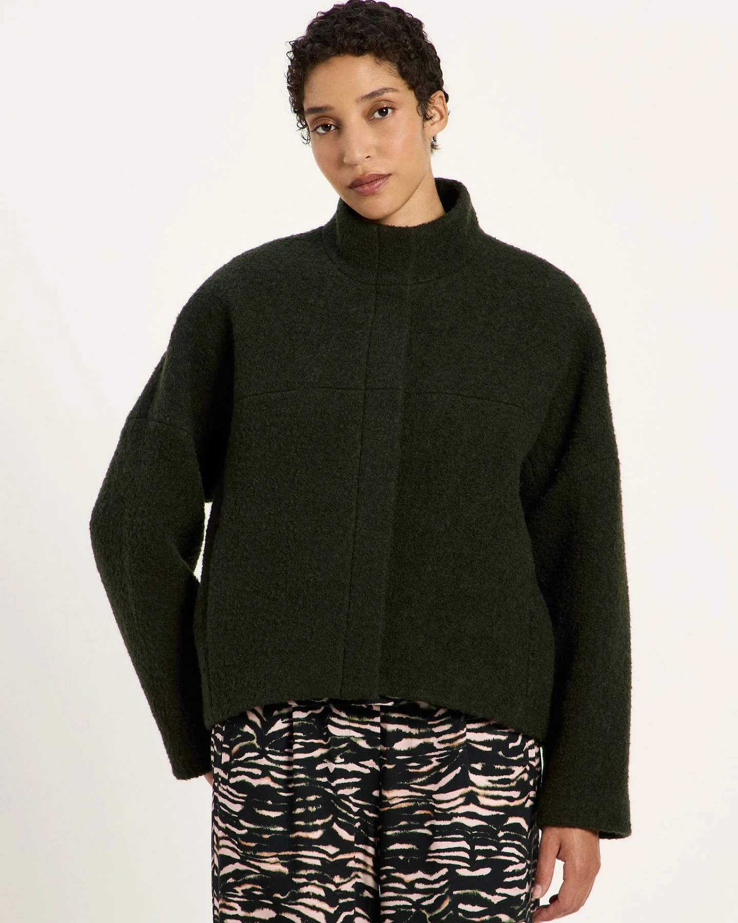 Boucle Jacke (GOTS) – Ansicht 2