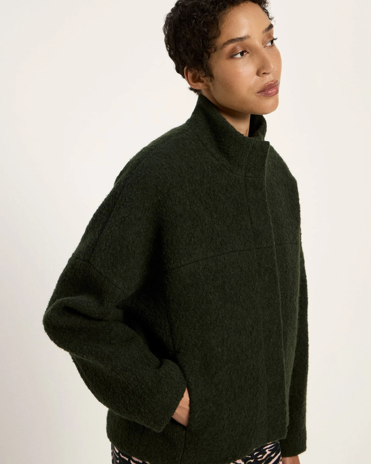 Boucle Jacke (GOTS) – Ansicht 3