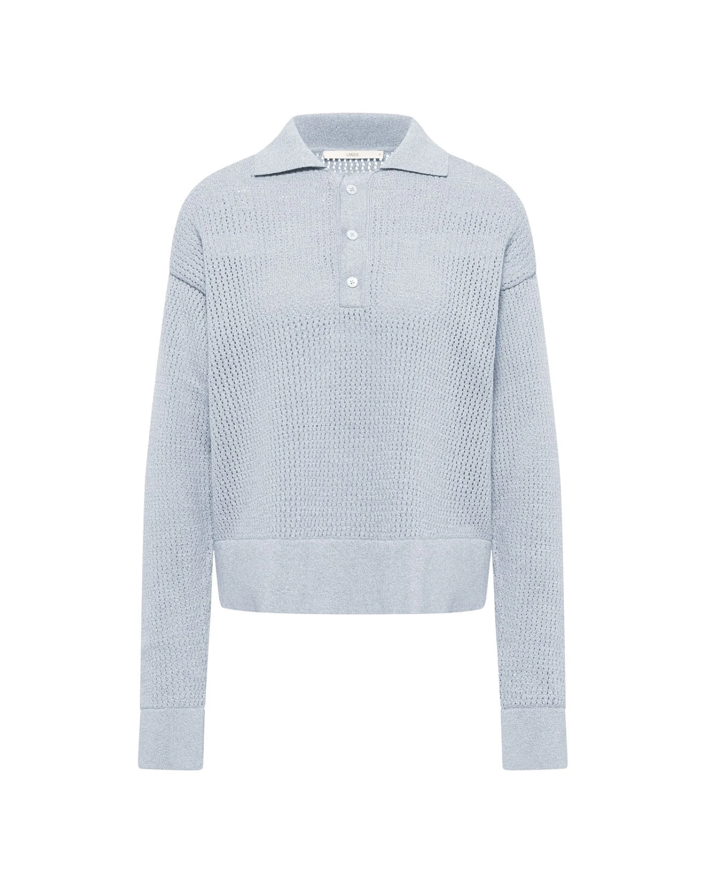 Pullover mit Polo-Kragen (GOTS) – Ansicht 5