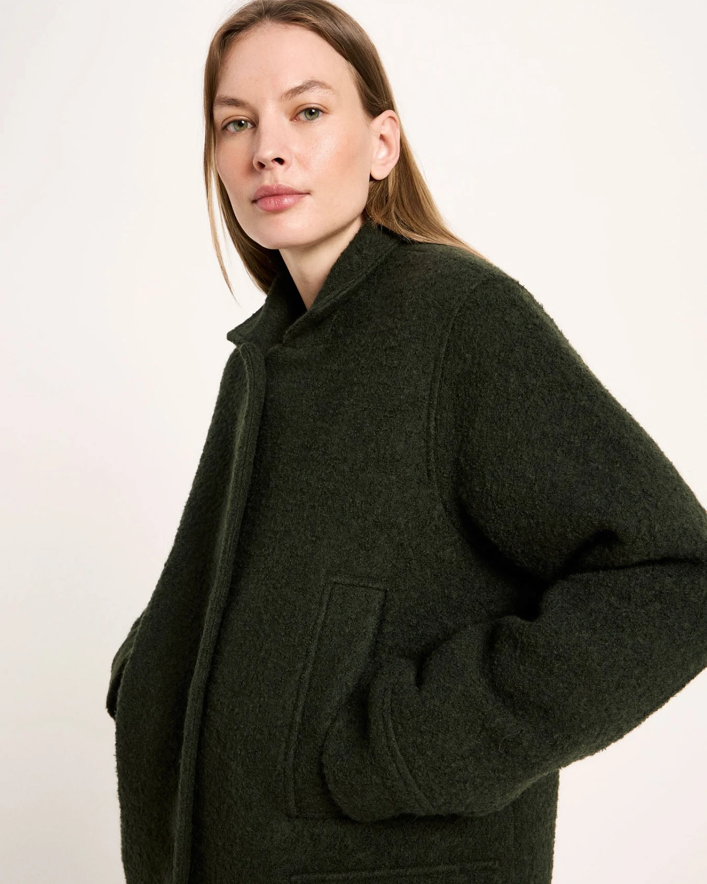 Boucle Mantel (GOTS) – Ansicht 2