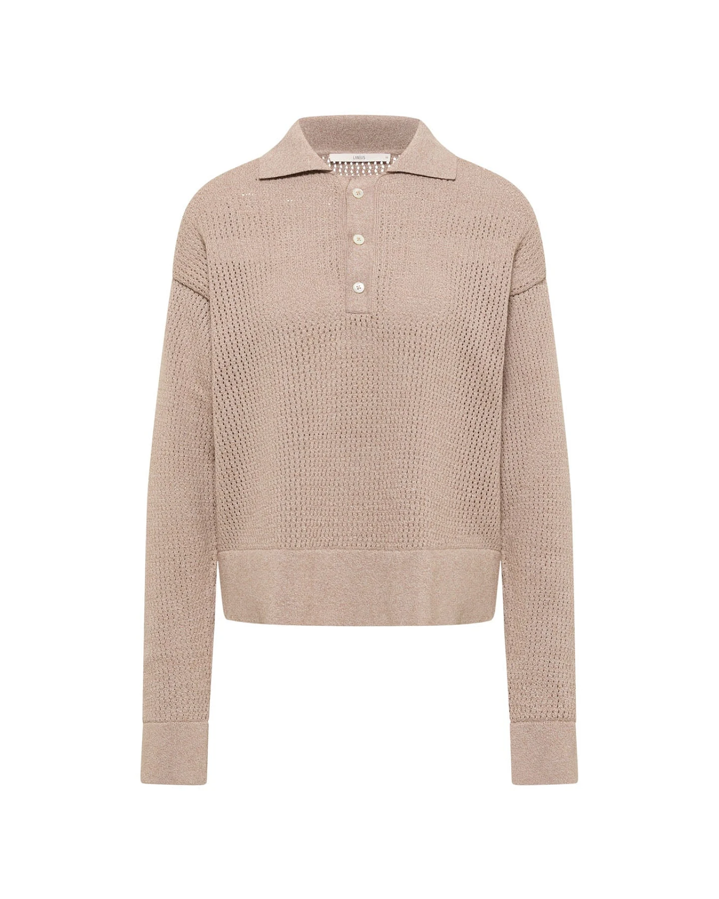 Pullover mit Polo-Kragen (GOTS) – Ansicht 5