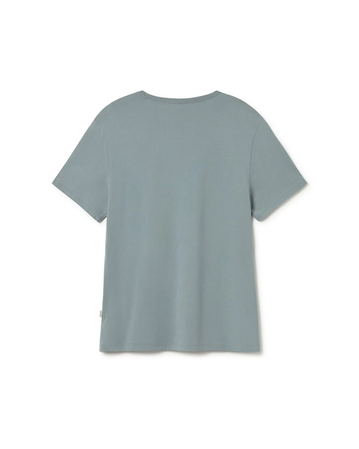 TWOTHIRDS Herren vegan T-Shirt Dunmoran Lead Sea Blue – Ansicht 2