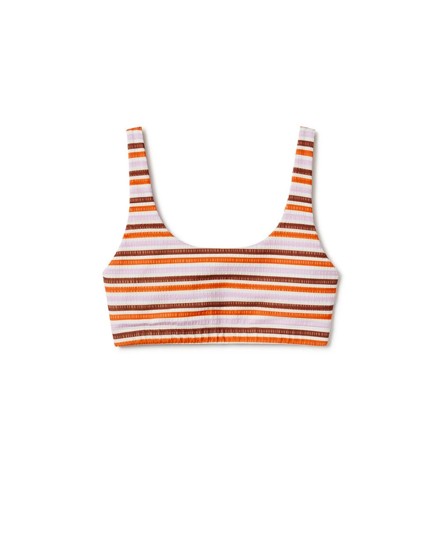 TWOTHIRDS Damen vegan Bikinioberteil Dorre Retro Stripes – Ansicht 2
