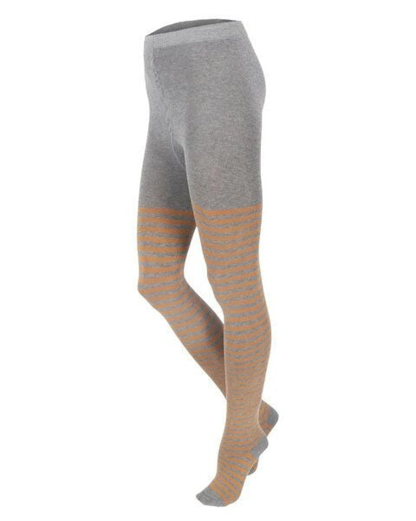 grödo Damen Strumpfhose Ringel Baumwolle (Bio) Elasthan – Ansicht 4