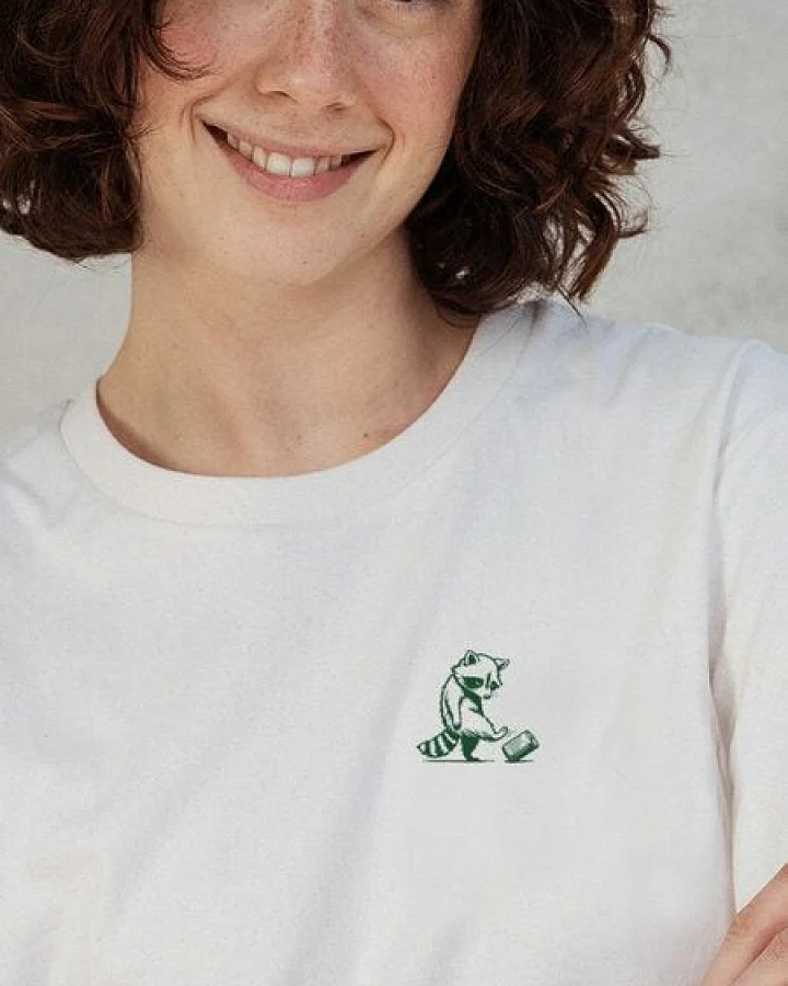 Kultgut Klassik- Shirt - Recycelte Biobaumwolle naturbelassen/ Not Now