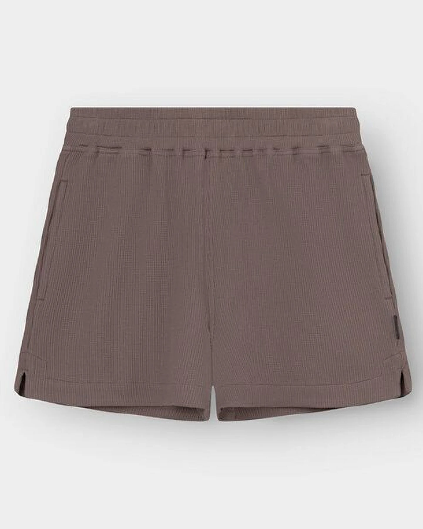 DEDICATED Damen Shorts aus Bio-Baumwolle - Aspudden Waffle Shorts – Ansicht 3