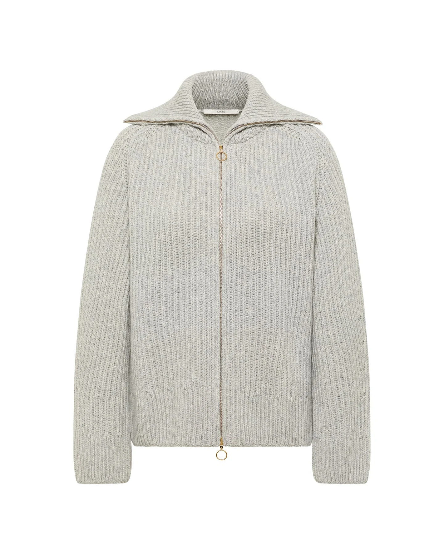 Strickjacke in Rippoptik (GOTS) – Ansicht 5