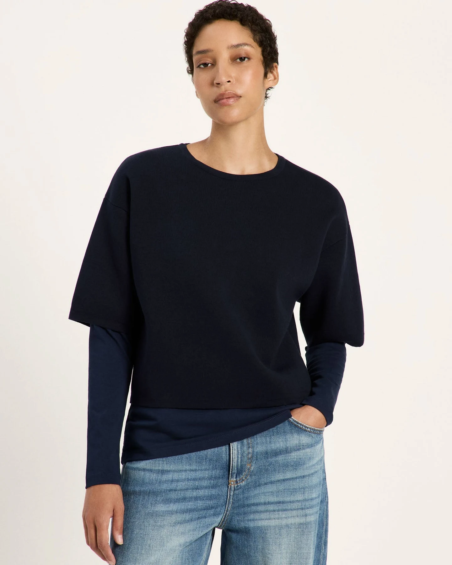 Doubleface Pullover (GOTS) – Ansicht 2