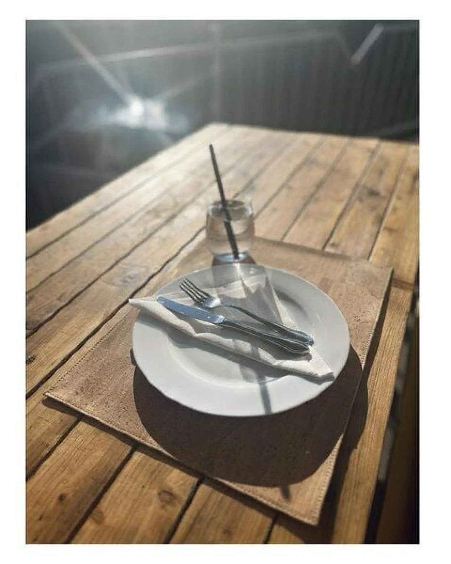 Kork-Deko Tischset / Platzdeckchen in drei verschiedenen Farben – Ansicht 3
