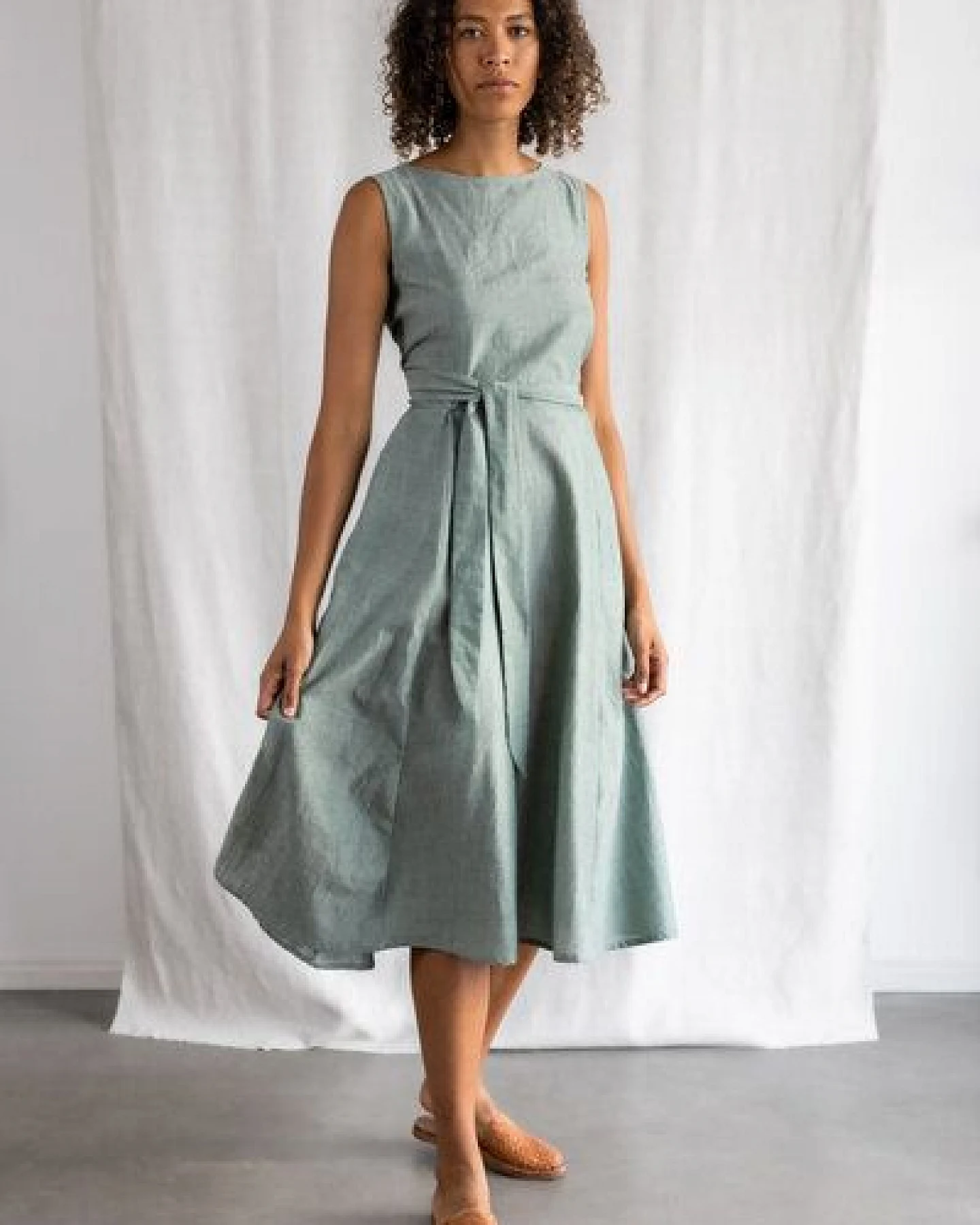 Jyoti - Fair Works Baumwoll Kleid Karishmi – Ansicht 2