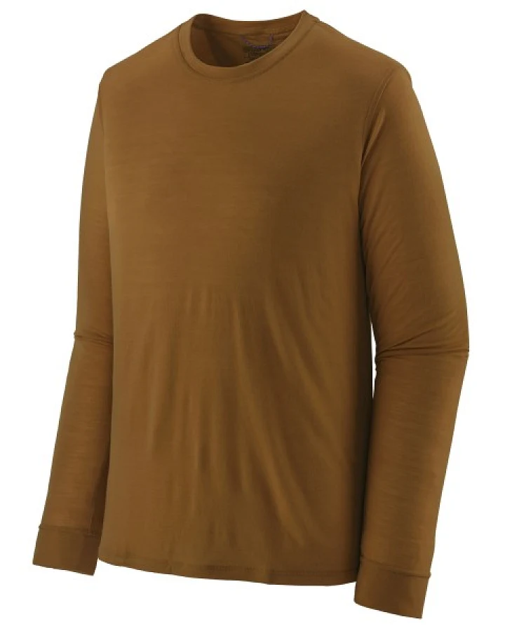 Patagonia - L/S Cap Cool Merino Shirt - Merinoshirt Gr XS braun