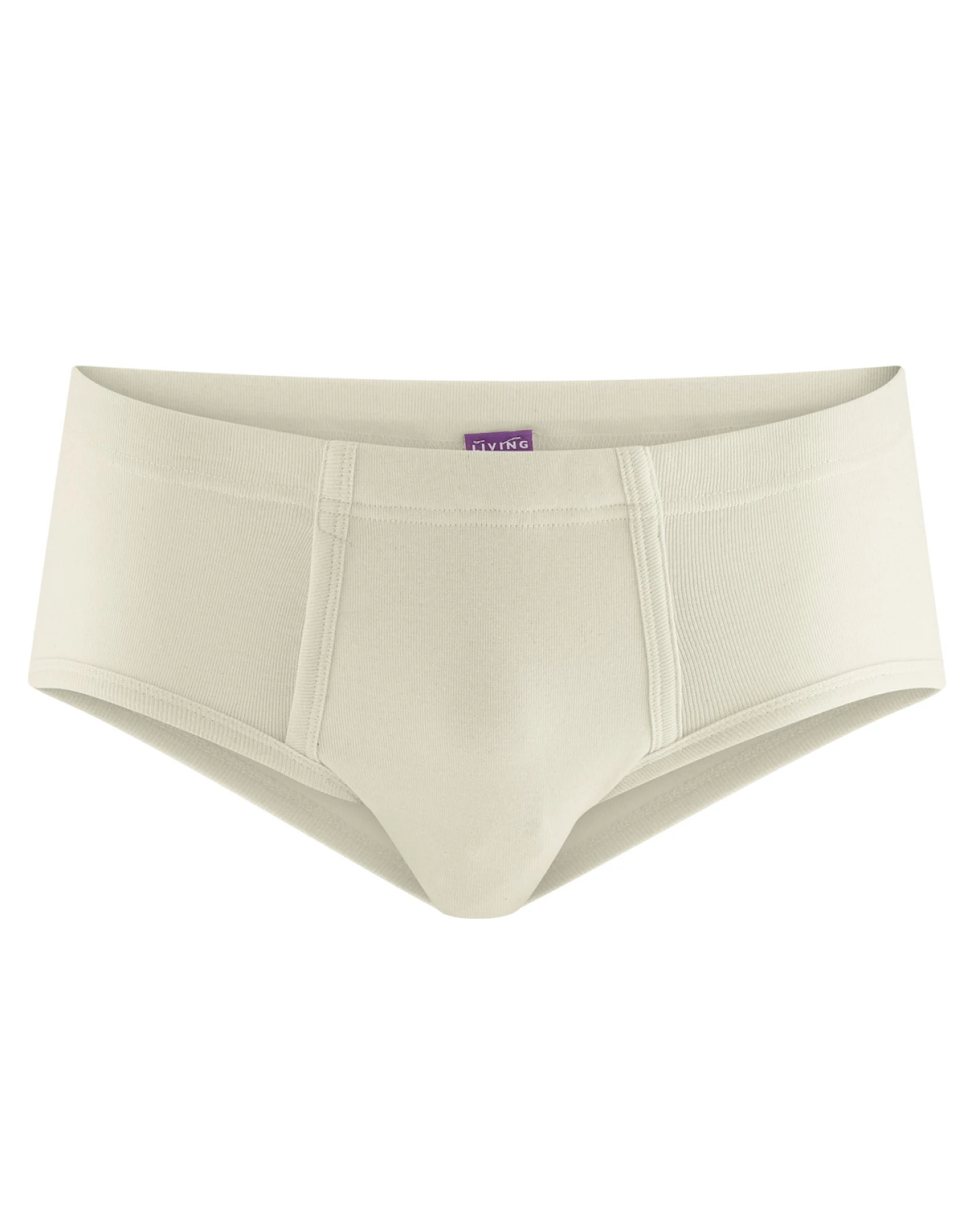 Herren Slip mit Eingriff Beige – Ansicht 2