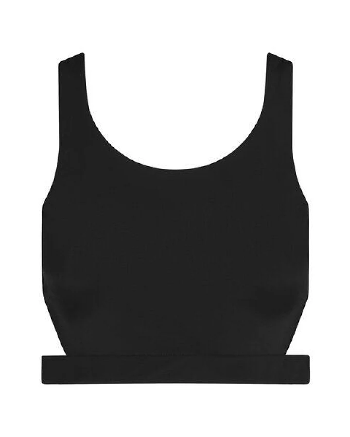 bleed Schwimm- und Sporttop BLACK aus ECONYL®