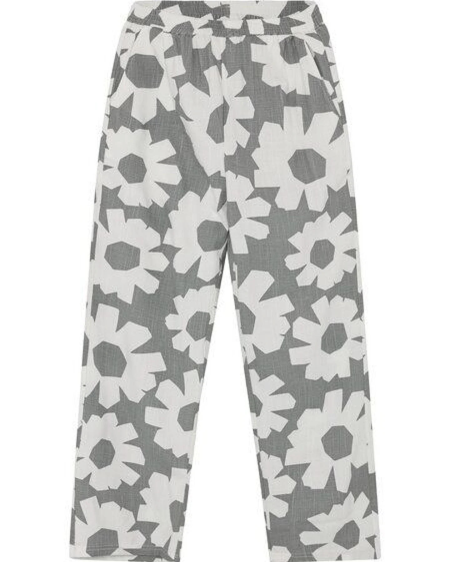 KnowledgeCotton Apparel Weite Hose POSEY aus Ecovero und Bio-Leinen – Ansicht 3