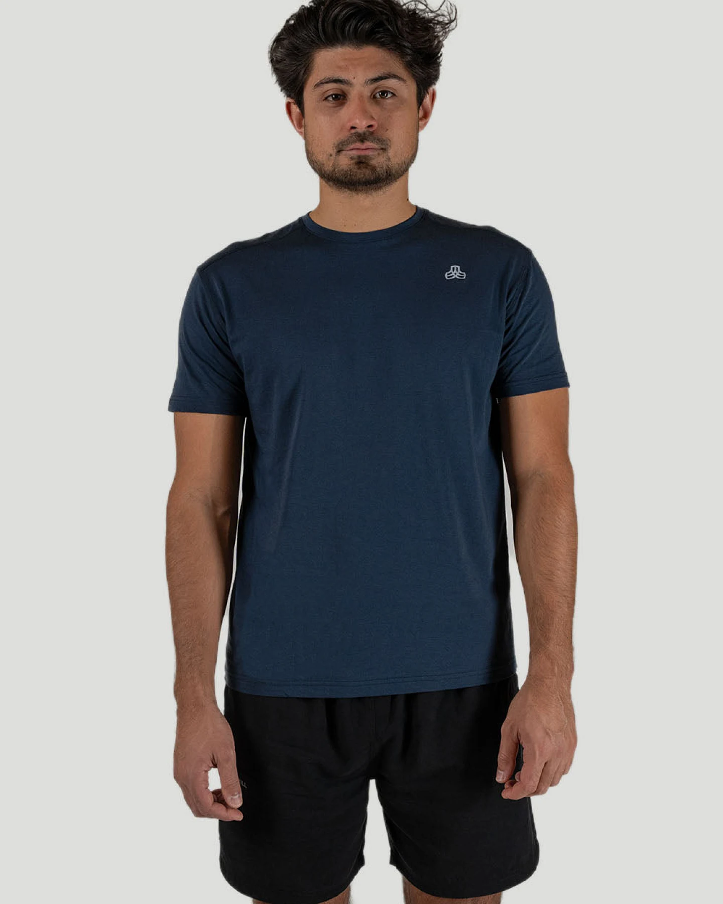 Boldwill Herren vegan T-Shirt Tiefseeblau – Ansicht 2
