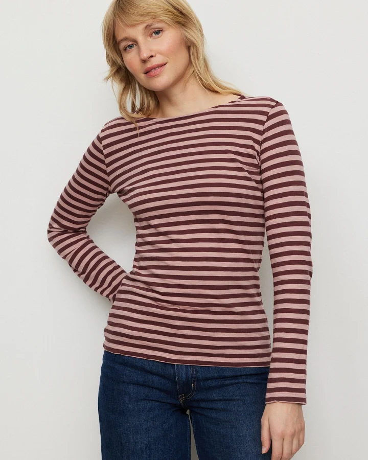 Longsleeve Iris Stripes Rosa