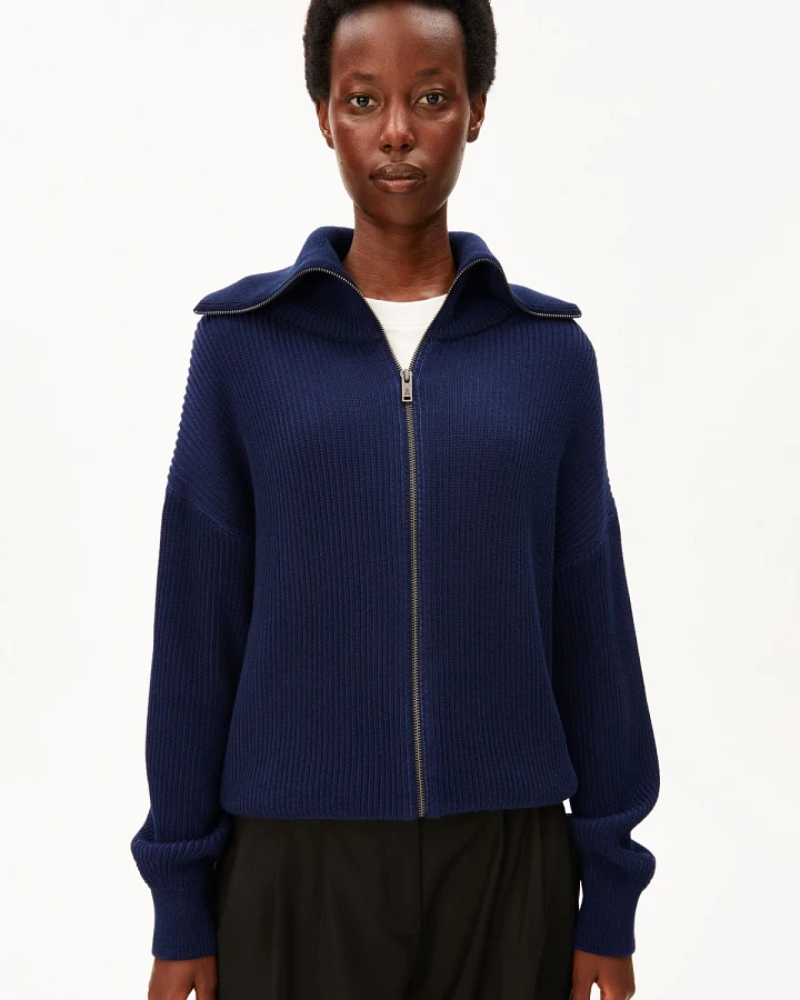 Produktseite: Strickjacke Vanisé Rib Knit