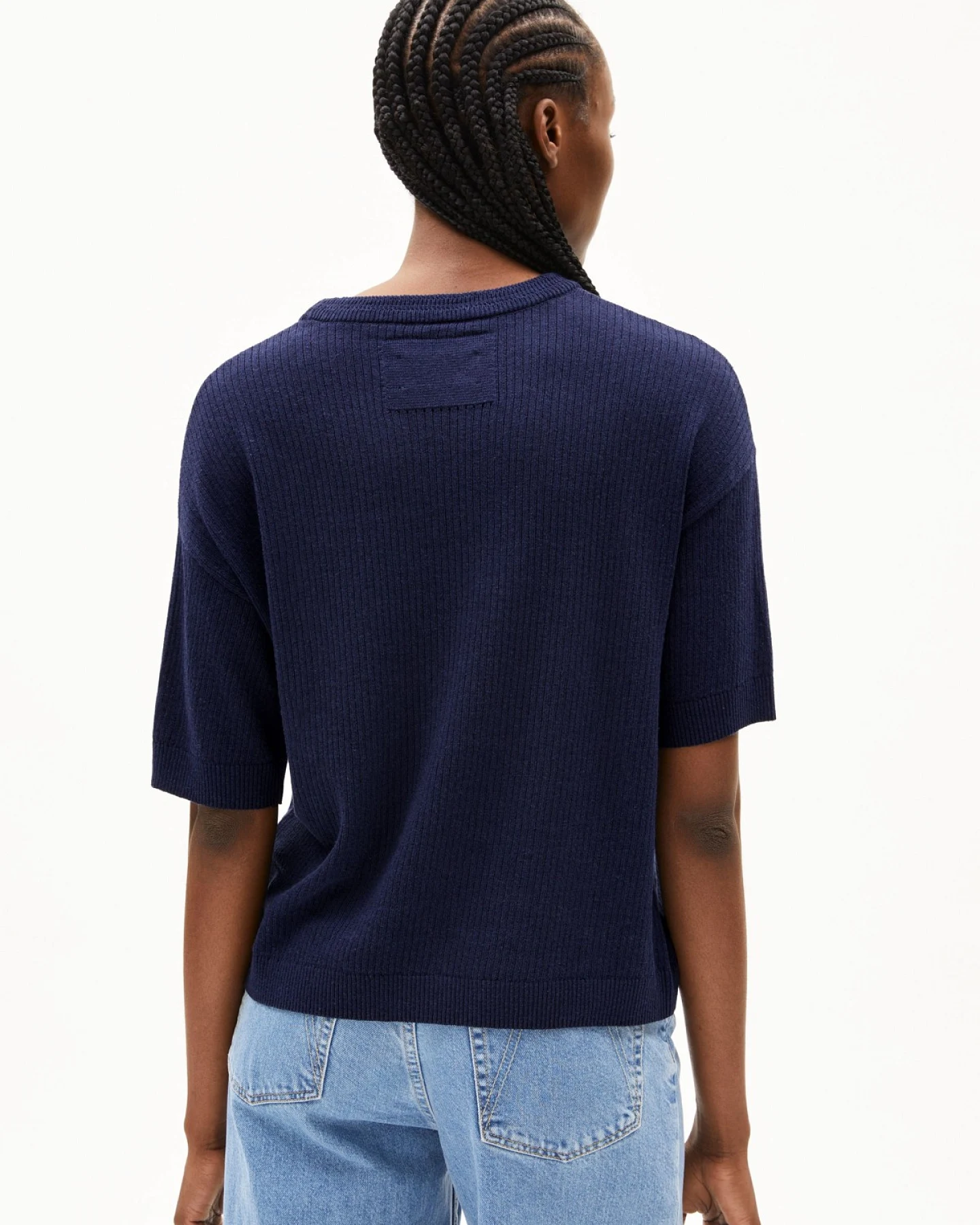 T-Shirt Strick Lizaa Lino – Ansicht 4