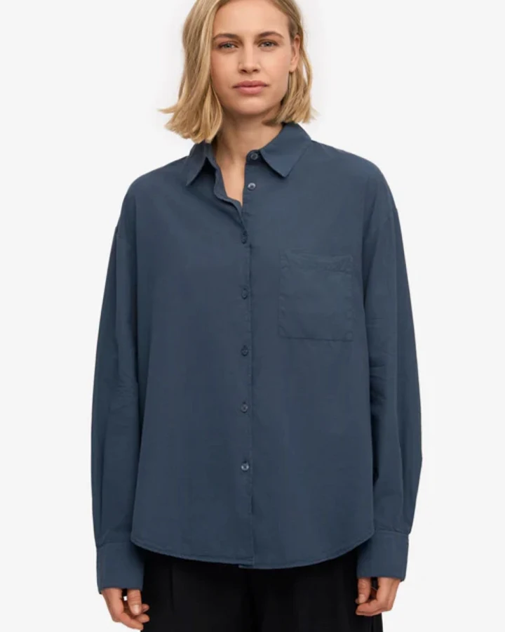 Hemd Oversized Leinen