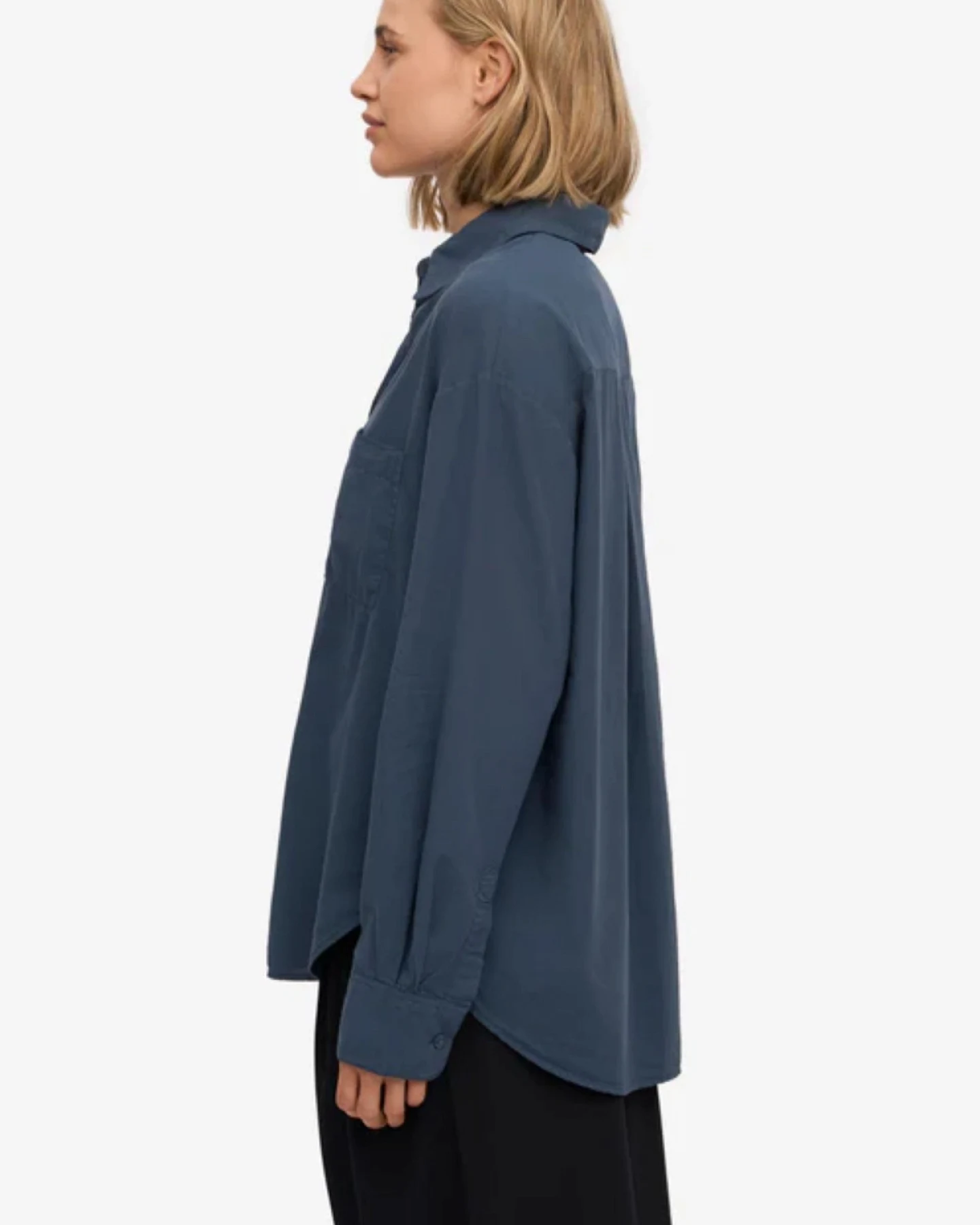Hemd Oversized Leinen – Ansicht 2