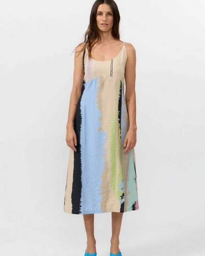 Suite13lab Damen-Midikleid SAJA im Ones-Print