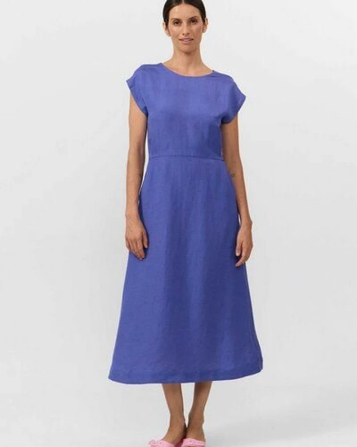 Suite13lab Damen-Midikleid TINTO