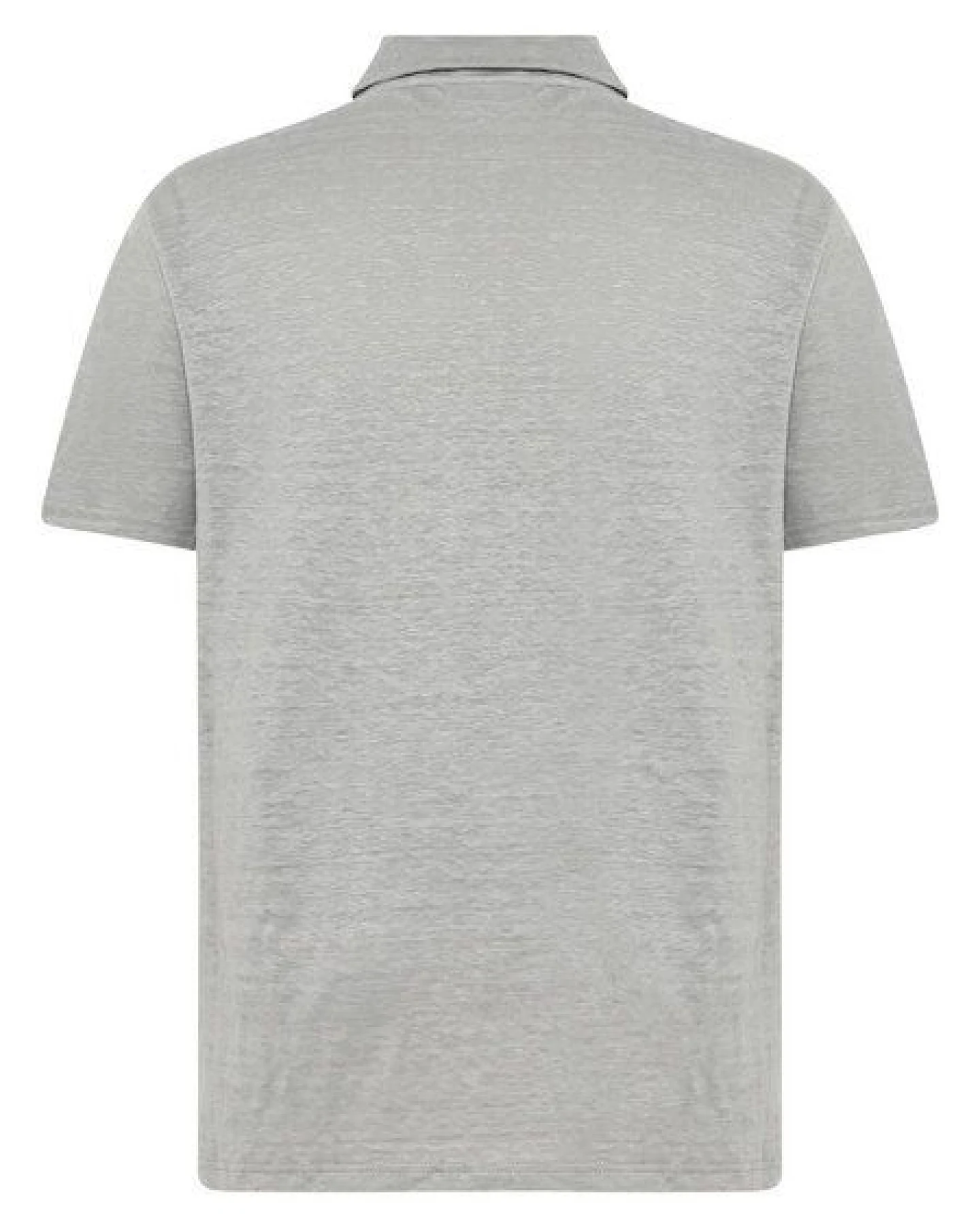 KnowledgeCotton Apparel Poloshirt Regular aus Bio-Leinen – Ansicht 3