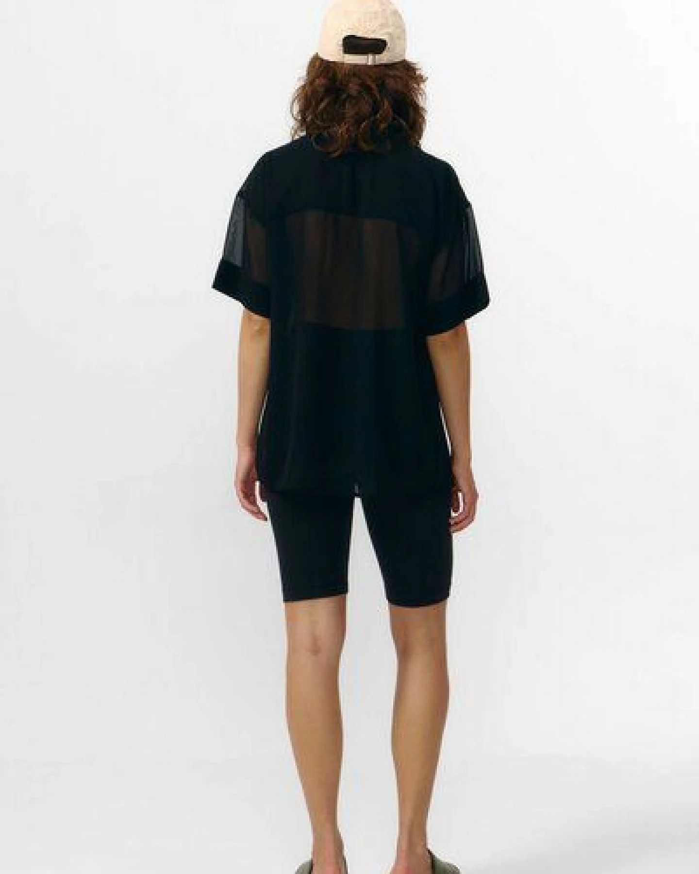 Suite13lab Kurzarmhemd MINAB Chiffon – Ansicht 3