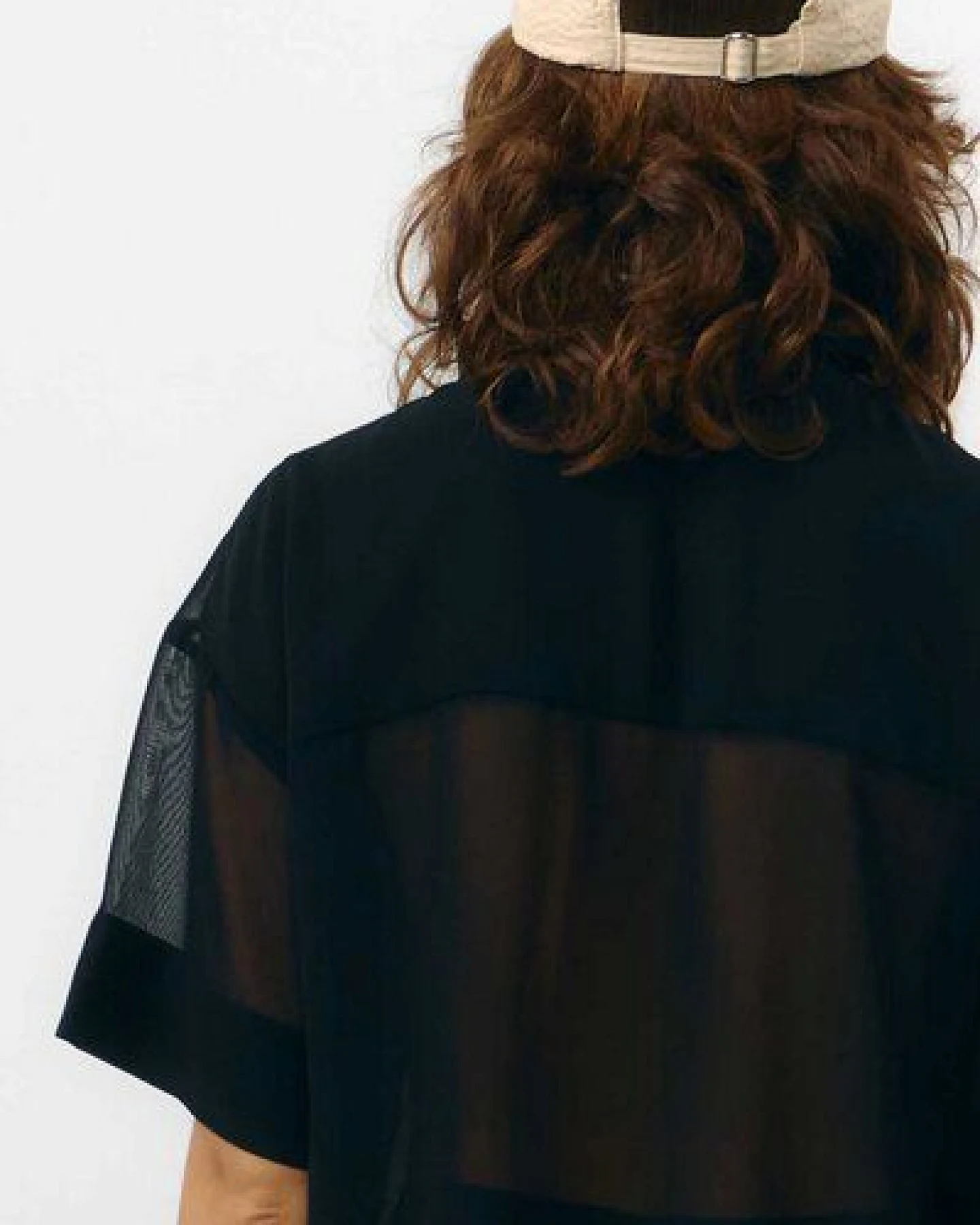 Suite13lab Kurzarmhemd MINAB Chiffon – Ansicht 4