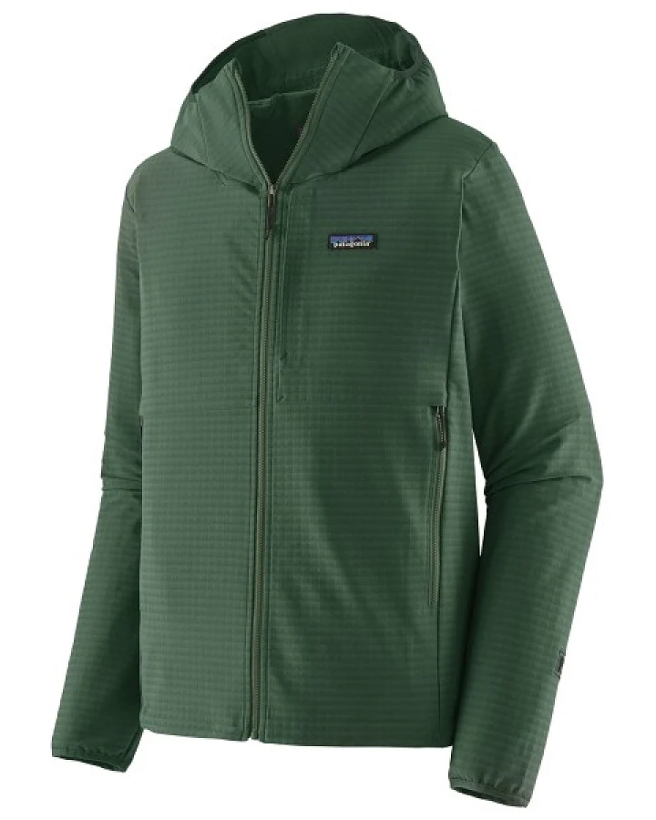 Patagonia - R1 Techface Hoody - Softshelljacke Gr S grün/oliv