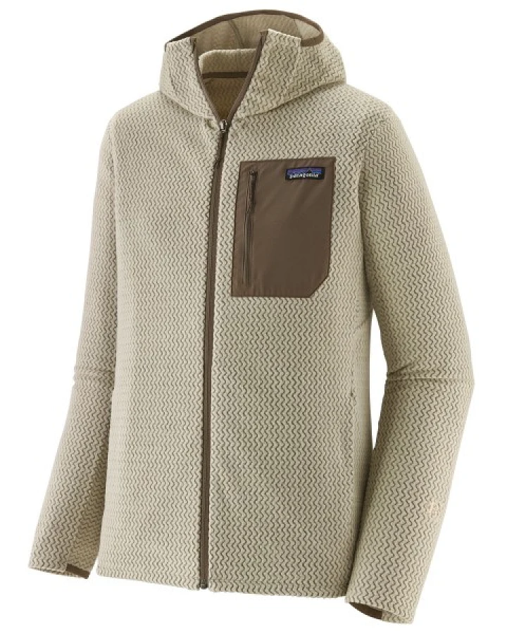 Patagonia - R1 Air Full-Zip Hoody - Fleecejacke Gr XS beige