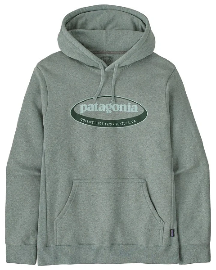 Patagonia - 95 Oval Logo Uprisal Hoody - Hoodie Gr XS grau
