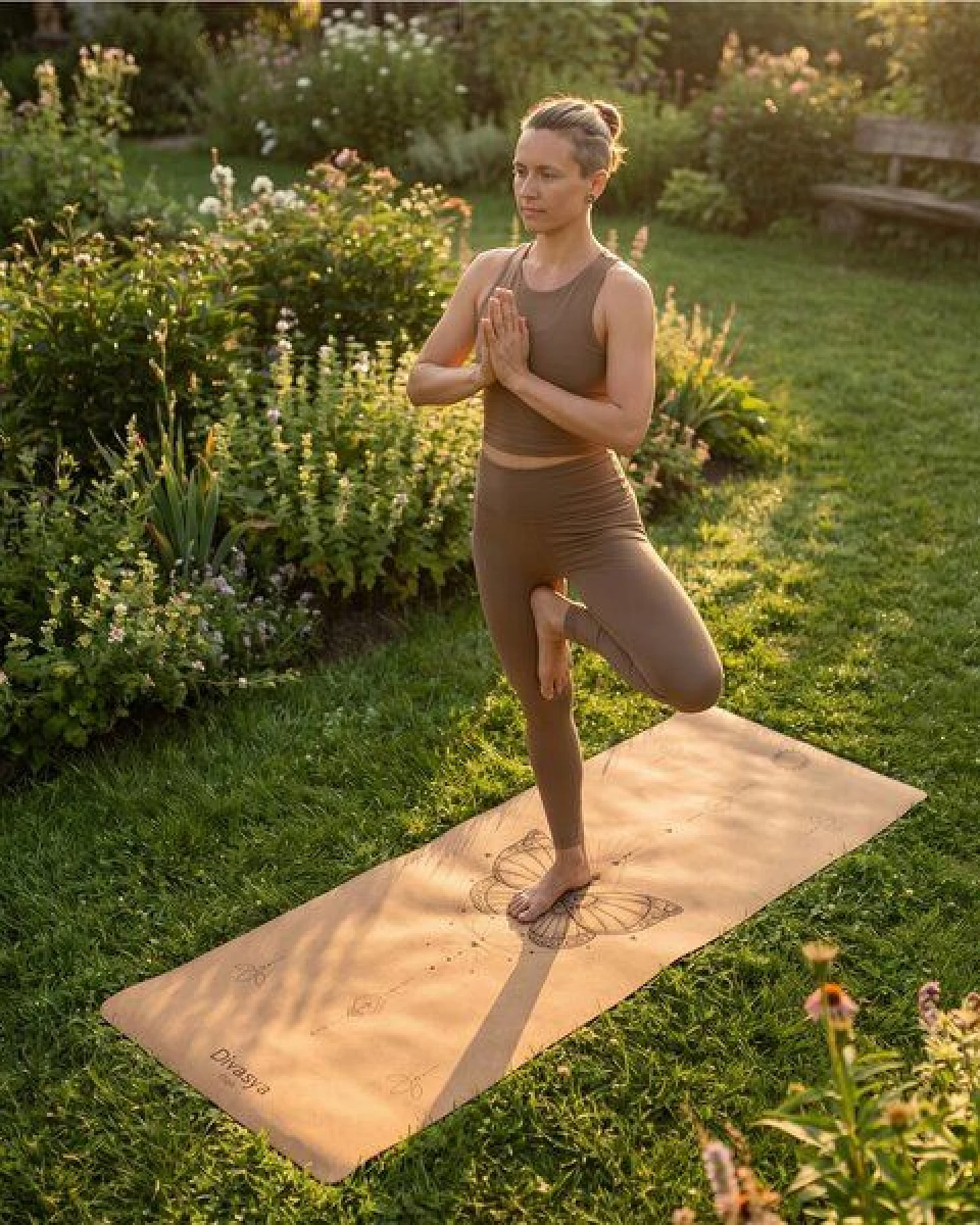 Divasya Yogamatte aus Kork & Naturkautschuk – Ansicht 4