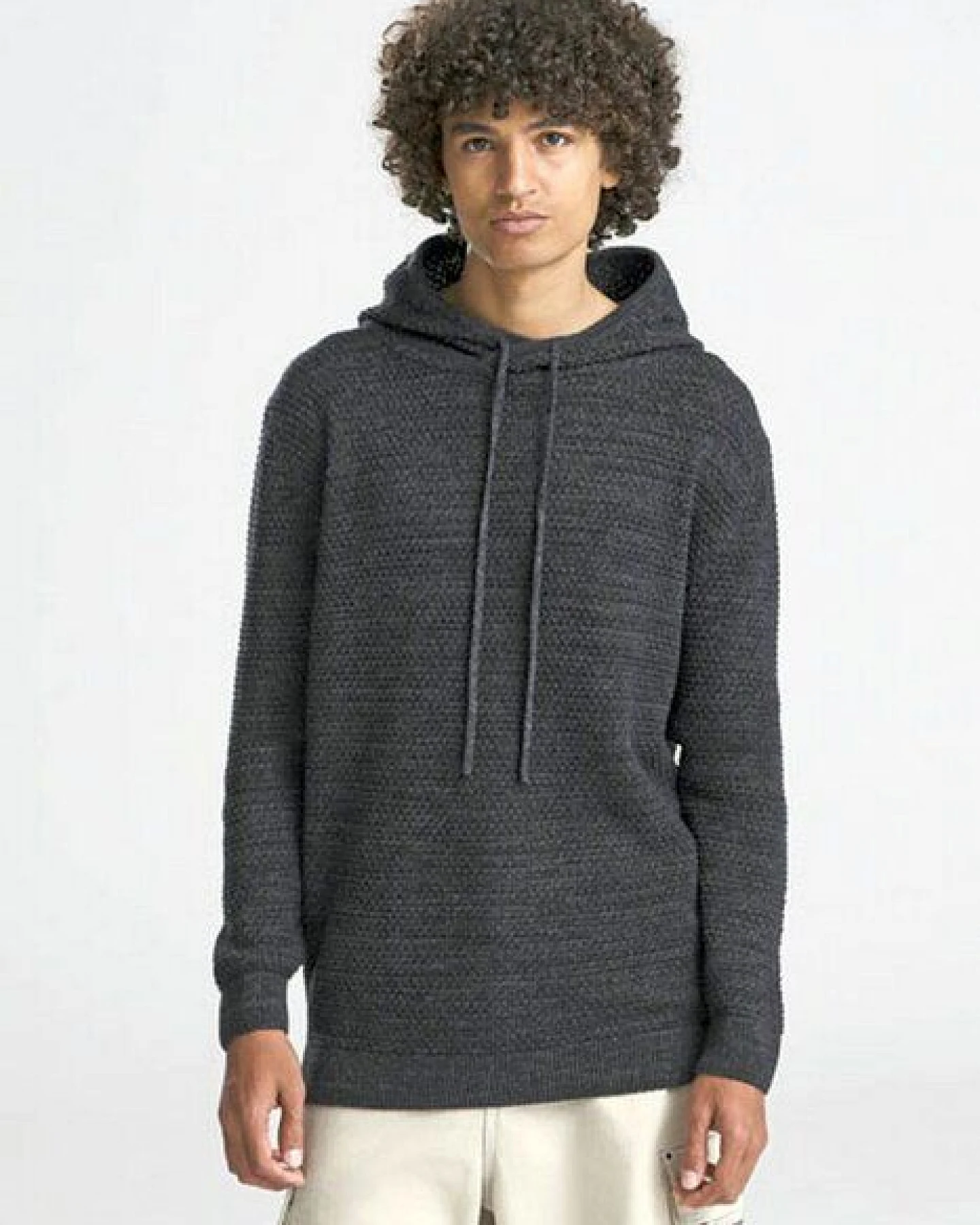 Ecologie by AWDis Luftiger Strickpullover Strickhoodie Kapuzenpullover Ecologie Iguazu Knitted Hoody Hoodie – Ansicht 4