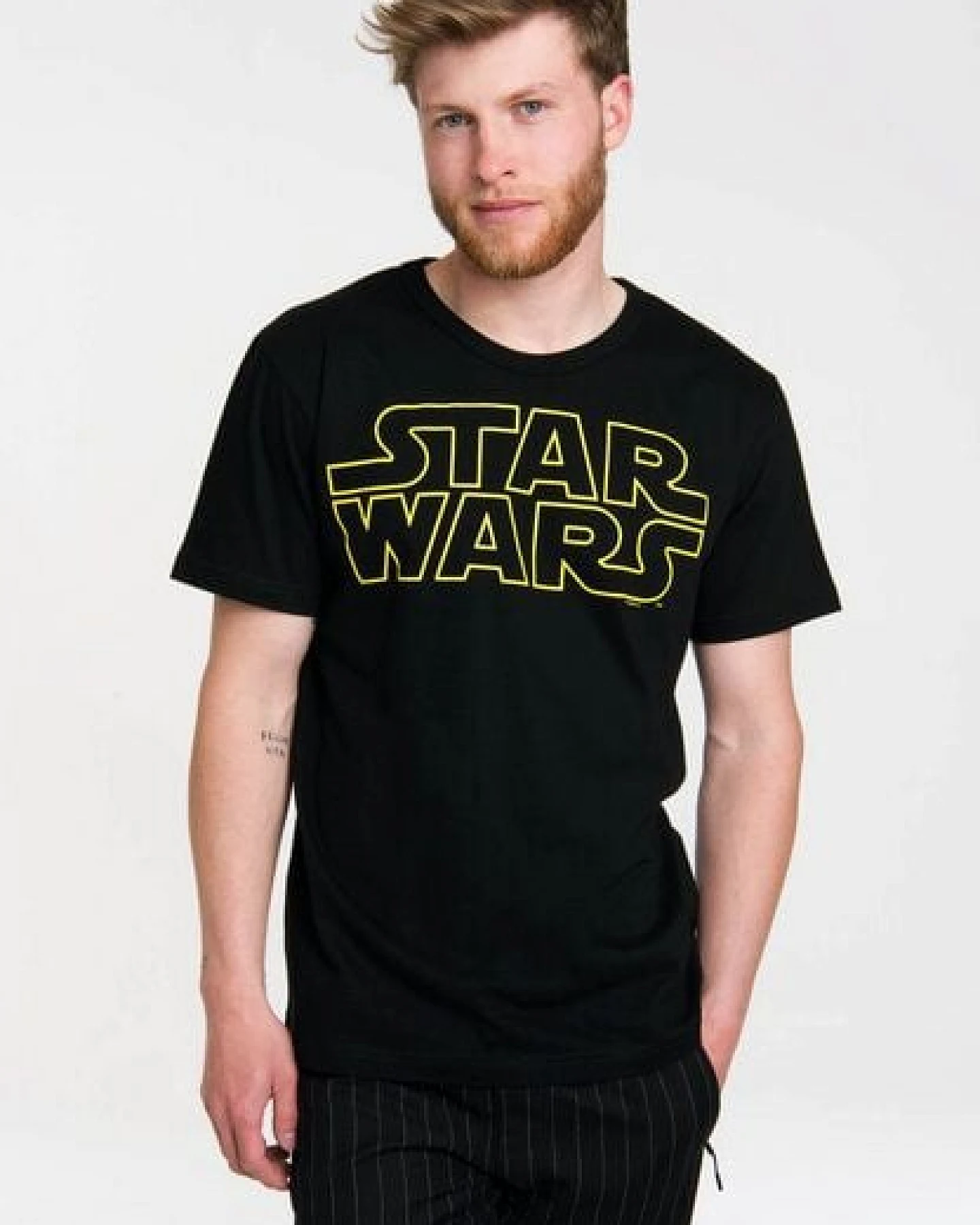 LOGOSH!RT LOGOSHIRT - Star Wars - Schriftzug - Logo - Bio - Organic T-Shirt – Ansicht 3