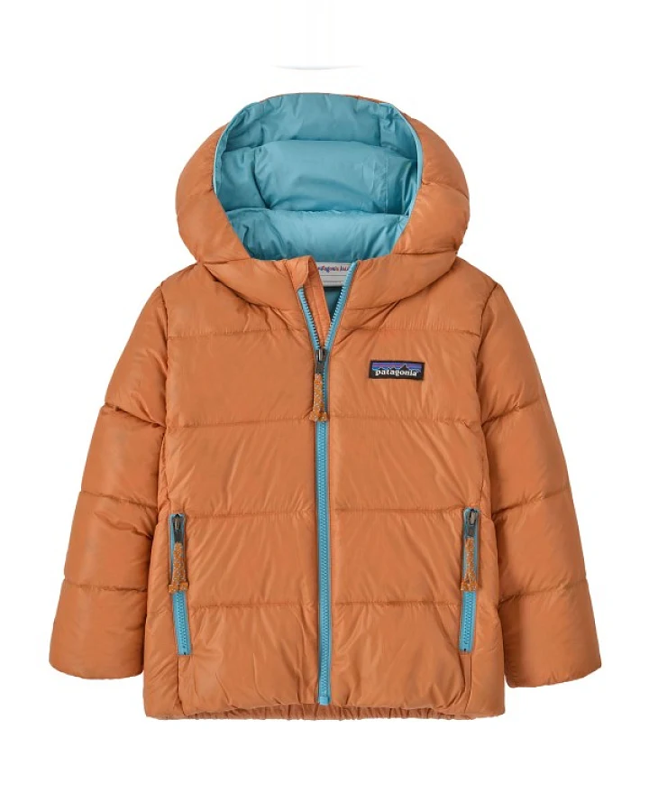 Patagonia - Baby's Hi-Loft Down Sweater Hoody - Daunenjacke Gr 3-6 Months orange