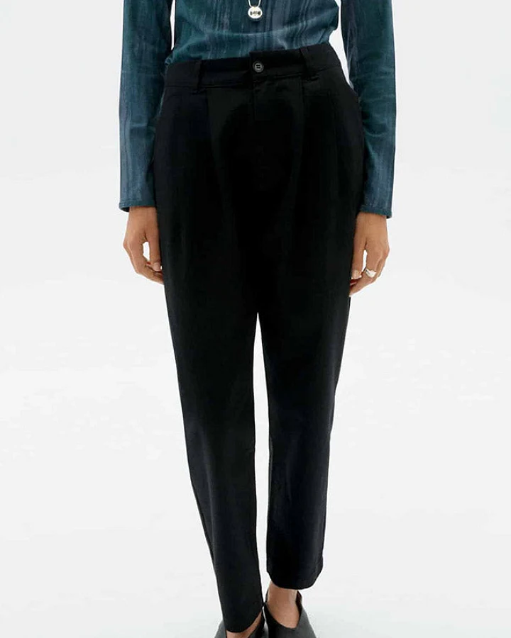 Thinking MU Damen vegan Hose Rina Schwarz