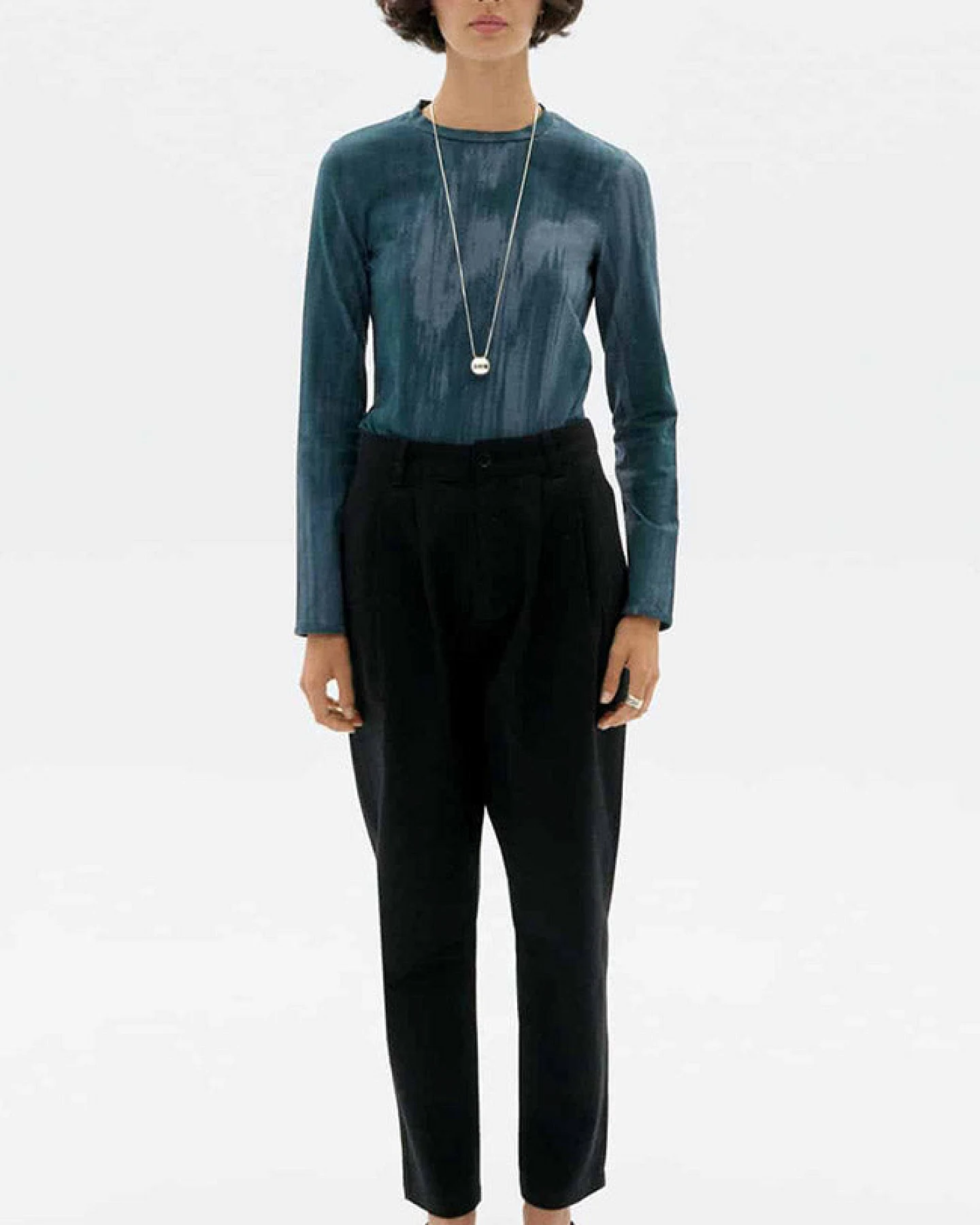 Thinking MU Damen vegan Hose Rina Schwarz – Ansicht 2