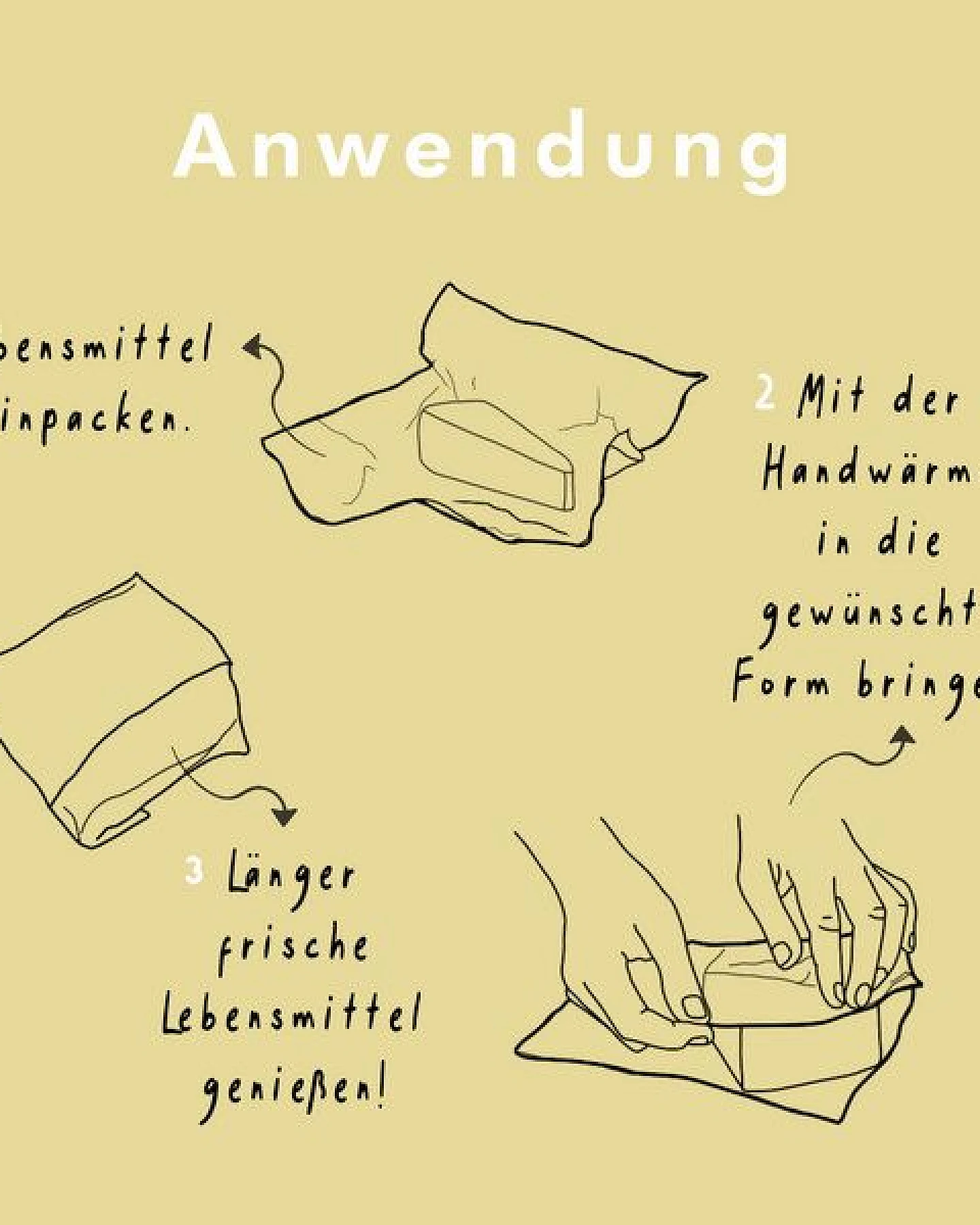 NICAMA Bienenwachstuch "klassisch rot" – Ansicht 4