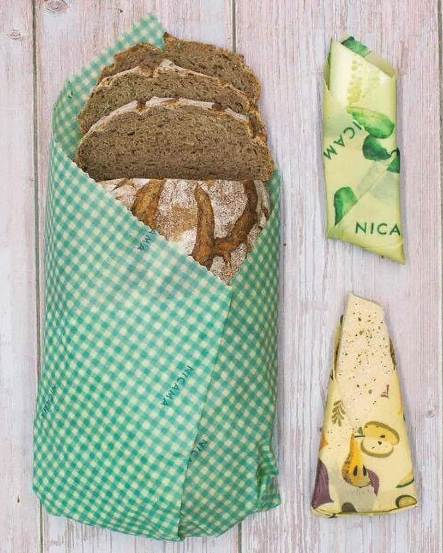 NICAMA Bienenwachstuch "Gesundes Gemüse" – Ansicht 4