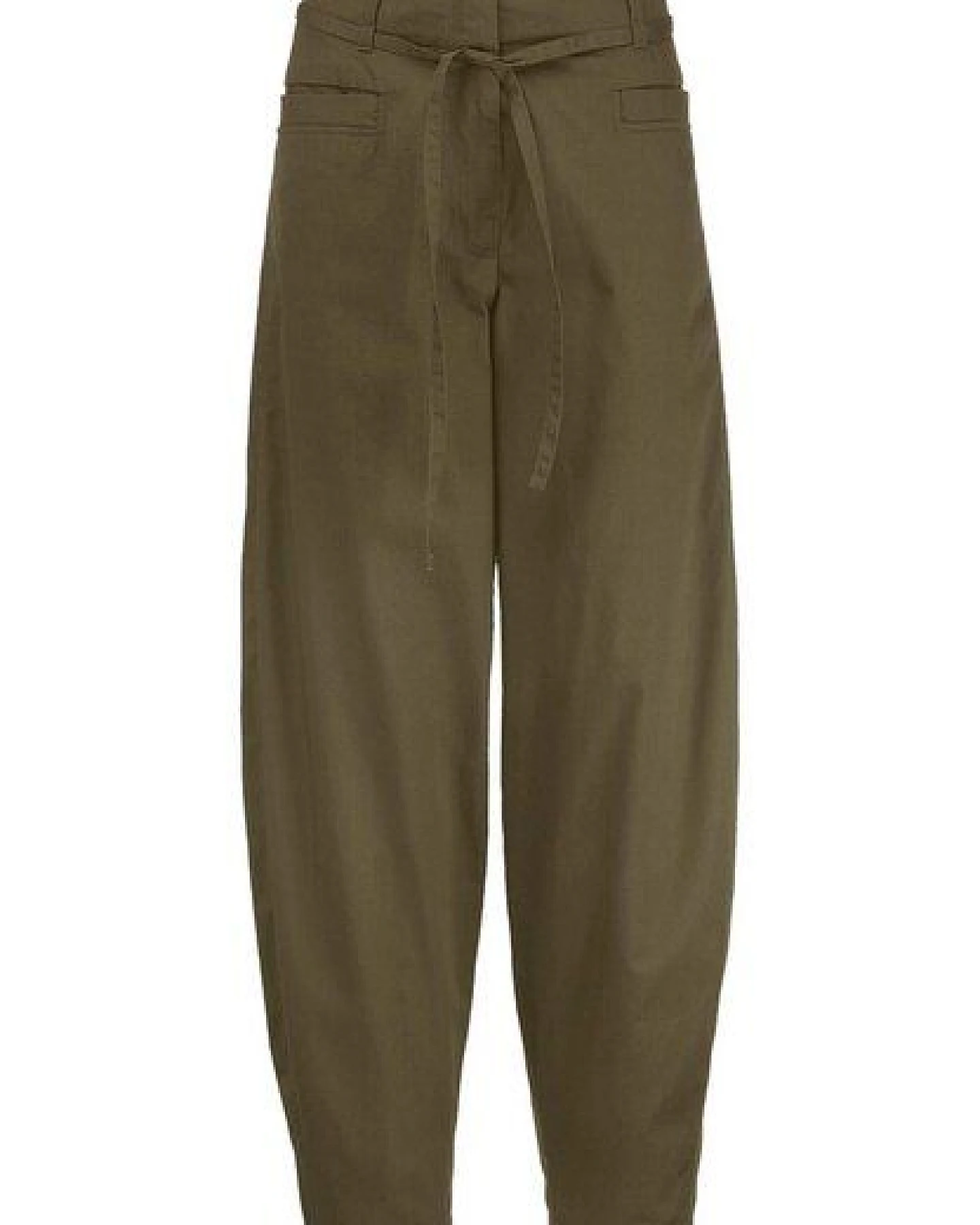 hessnatur Gewebe Hose Barrel Leg aus Bio-Baumwolle mit Elasthan – Ansicht 3